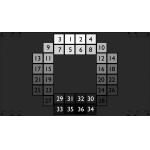 Reflective Digital Camera Resolution Chart TE269 OECF36 Measurement ISO 14524 for sale