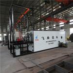 Hydraulic Push Arm Drummed Asphalt Melter , Durable Bitumen Production Plant