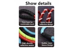 China Explosion Proof Thickened Extended Telescopic P-Rope For Golden Retriever Dog Traction supplier