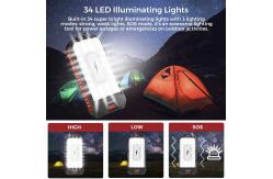 China ABS PC Outdoor Wireless 30000mAh Solar Power Bank With Solar Panel supplier