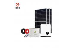 China OEM 5KW 10KW On Grid Solar System Residential Solar Monocrystalline Panel supplier