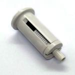 White Paint M10 Threaded Ceiling Cable Gripper For Wire Rope Suspension Accessories for sale