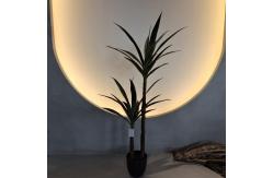 China Lush 100-130cm Silk Artificial Yucca Tree All Weather Waterproof Faux Plant supplier