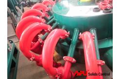 China Linear Motion Round Drilling Mud Desander Desilter Remove Solids supplier