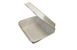 China Wholesale Compostable 9inch Take Out Disposable PLA Foam Box for Food supplier