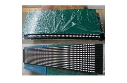 China Cn Bonding Layer Backed Ceramic Mats Pulley Lagging With 95% Alumina Ceramics supplier