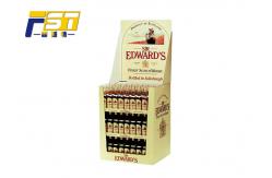 China Sturdy Structure Drinks Cardboard Dump Displays Stable With High Weight Capacity supplier