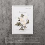 Custom White Rose Iron-On Clothing Patch – Reusable, Eco-Friendly & Instant Style Upgrade​ for sale