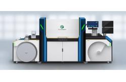 China Paper Tape Adhesive Flexo Label Printing Machine 10m/Min supplier