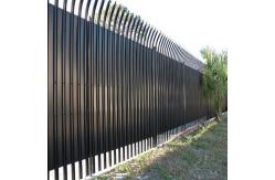 China Cheap Low Price Second Hand Galvanized Security Steel Residential Security Palisade Fence Price supplier
