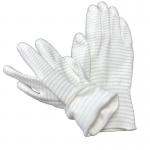 Anti Static Gloves ESD Safe Materials Polyester Liner Carbon Filament Knitted for sale