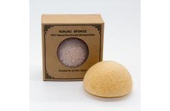 China Different Shapes Turmeric Powder Konjac Sponge For All Skin Cleaning supplier