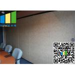 Acoustic Office Partition Walls Melamine Fabric Surface 85mm Thickness for sale