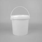 Lid Handle Round Plastic Bucket Thermal Transfer Printing 3L For Toys for sale