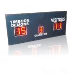 Simple Five Digits Small Led Scoreboard , Electronic Football Sport Scoreboard for sale