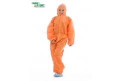 China Medical Disposable Polypropylene Coverall With Hood supplier