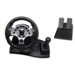 Computer USB Video Game Steering Wheel And Pedals With Suction CuP for sale
