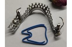 China Casted Mandibular Arch Partial Denture Metal Framework supplier