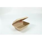 Sugarcane Desechables Fast Food Packaging Box Biodegradable Compostable for sale