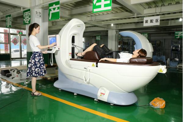 No Invasive Spinal Decompression Machine Chiropractic Spine Stretching Machine