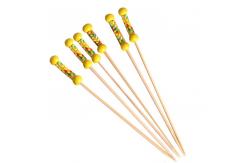 China 12cm Natural Bamboo Food Picks Skewers Toothpicks For Party Bar supplier