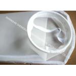 Water Purification Processing Nylon Mesh Filter Bags 50 Micron With SS Seal Ring for sale