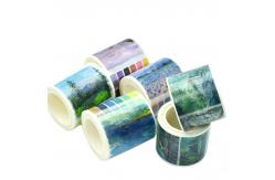 China Easy Removal Reusable Special Ink Adhesive Washi Tape supplier