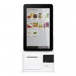 Touch Screen K2 Self Service Kiosk Mini Self Checkout Machine With Thermal Printer for sale