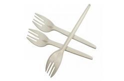 China Black Eco Friendly Disposable Composable Corn Starch Cutlery Sets supplier