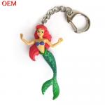 Custom Little Mermaid Ariel Figural Key Chain Toy for sale
