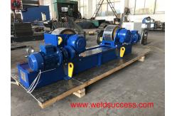 China Bolt Adjustment 60T Pipe Welding Rotator,Pipe Rotator With PU Wheels supplier