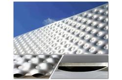 China Inflating Heat Exchanger Uneven Surface Pillow Plate Single embossed supplier