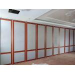 Conference Room Sliding Partition Wall With Aluminum Frame / Acoustic Room Divider for sale