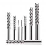 3.17mm-12mm Customizable Carbide Corn Milling Cutter Set for Aluminum Tin Synthetic Stone Glass Fiber and Insulation Board for sale