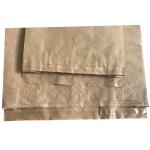 Full Open Hot Sealed Multiwall Kraft Paper Bags For Starch Flour PE Film for sale