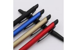 China Classic Design Aluminum Ball Pen Smooth Ink Flow Ballpoint Pen Office School Stationery supplier