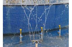China Stainless Steel 6m3/h DN25 Rotating Fountain Jet Nozzle supplier