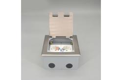 China Stainless Steel Changeable Ground Socket Outlet Box supplier