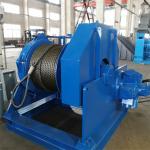 Diesel Powered Hydraulic Winch Mooring Anchor Winch For Ship Deck for sale