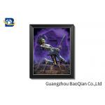 Picture With Playing Skull , Flippped Changing Lenticular 3d Image