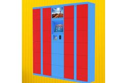 China Efficient and Reliable Parcel Delivery Lockers with Coin Bill Card QR Code Options supplier