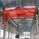 220 - 480v Stable Double Beam Workshop Overhead Crane Strong Rigidity Long Life Span for sale