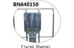 China High Visible Teardrop Pallet Rack Wire Decking 3 Channels Pallet Racking Accessories supplier