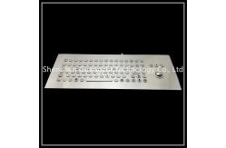 China Metal Integrated Trackball Keyboard , 89 Key Keyboard With F1-f12 Function Button supplier