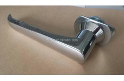 China Silver Garage Door Handle Lock Chrome Plated Keyless Cabinet Lock supplier