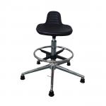 50mm Seat Thinckness Adjustable Cleanroom ESD Stool Chair for sale