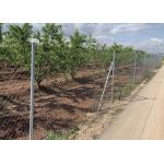 6-Ft X 50-Ft 11.5 Gauge Chain Link Fence Fabric Of Galvanized Steel CE Passed for sale