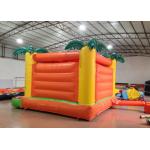 PVC Tarpaulin Customized Insect Coconut Tree Theme Castle Kids Inflatable Bounce Jumping house