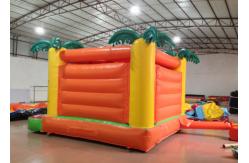 China PVC Tarpaulin Customized Insect Coconut Tree Theme Castle Kids Inflatable Bounce Jumping house supplier