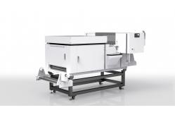 China 60cm Dual Head DTF Printer | All-in-One Powder Shaker & Dryer Integrated System supplier